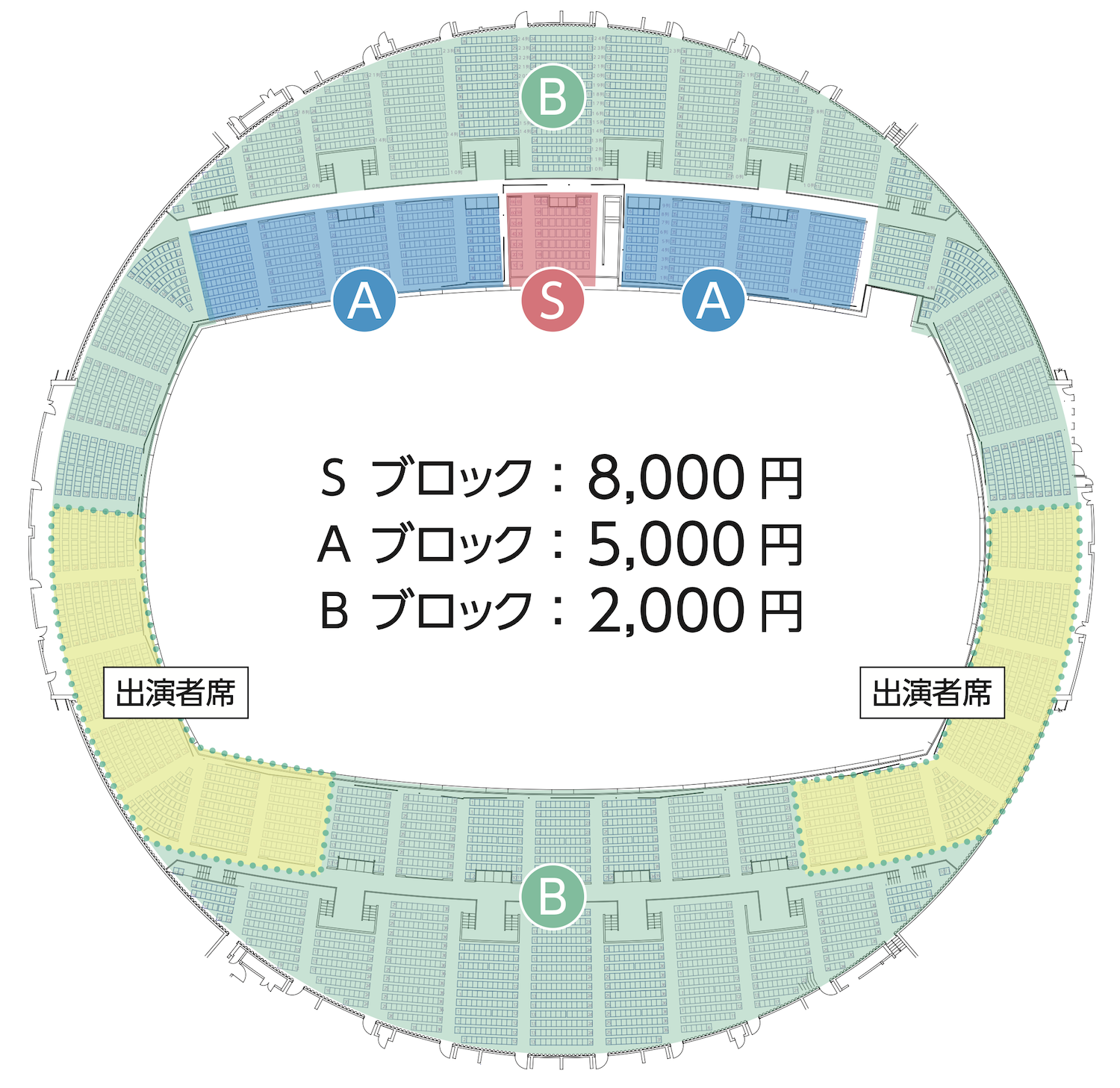 座席案内図